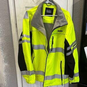 High-Visibility Reflective Jacket worn 1 time 2XL